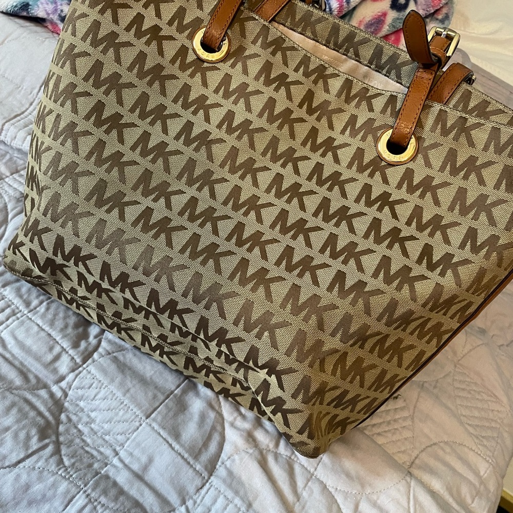 Michael Kors Brown Tote Bag